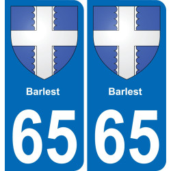65 Barlest-aufkleber plakette ez stadt