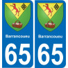 65 Barrancoueu-aufkleber plakette ez stadt
