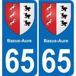 65 Bazus-Aure-aufkleber plakette ez stadt