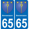 65 Bonnemazon adesivo piastra di registrazione city