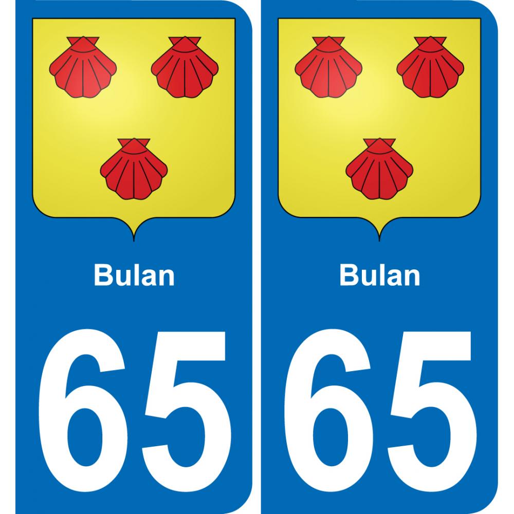 65 Bulan-aufkleber plakette ez stadt
