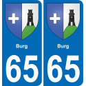 65 Burg-aufkleber plakette ez stadt