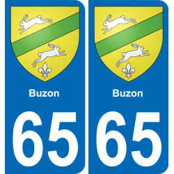 65 Buzon placa etiqueta de registro de la ciudad