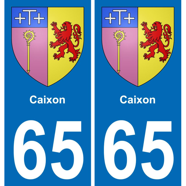 65 Caixon-aufkleber plakette ez stadt
