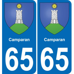 65 Camparan-aufkleber plakette ez stadt