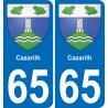 65 Cazarilh-aufkleber plakette ez stadt