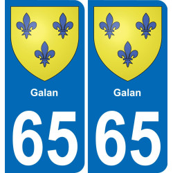 65 Galan-aufkleber plakette ez stadt