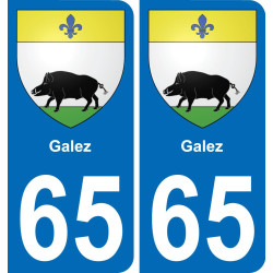 65 Galez-aufkleber plakette ez stadt
