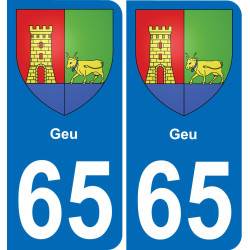 65 Geu-aufkleber plakette ez stadt