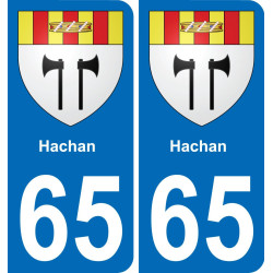 65 Hachan-aufkleber plakette ez stadt