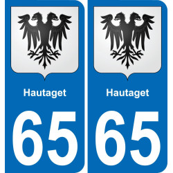 65 Hautaget-aufkleber plakette ez stadt
