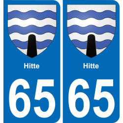 65 Hitte-aufkleber plakette ez stadt