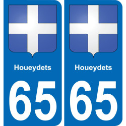 65 Houeydets-aufkleber plakette ez stadt