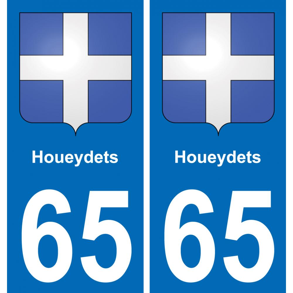 65 Houeydets-aufkleber plakette ez stadt