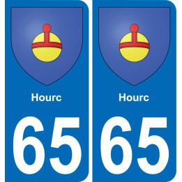 65 Hourc-aufkleber plakette ez stadt