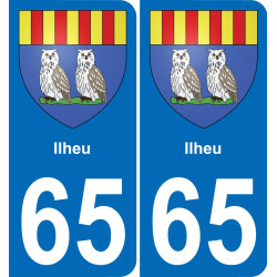 65 Ilheu-aufkleber plakette ez stadt