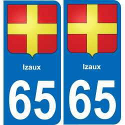 65 Izaux-aufkleber plakette ez stadt