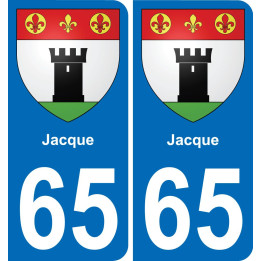 65 Jacque-aufkleber plakette ez stadt