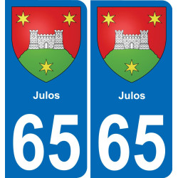 65 Julos-aufkleber plakette ez stadt
