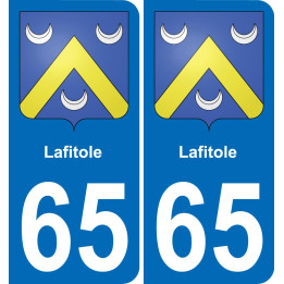65 Lafitole-aufkleber plakette ez stadt
