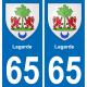65 Lagarde-aufkleber plakette ez stadt