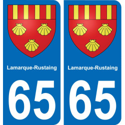 65 Lamarque-Rustaing-aufkleber plakette ez stadt