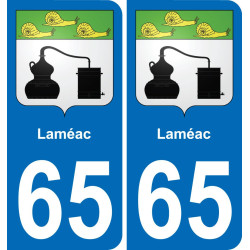 65 Laméac-aufkleber plakette ez stadt