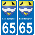 65 Lau-Balagnas sticker plate registration city