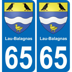 65 Lau-Balagnas-aufkleber plakette ez stadt