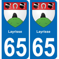 65 Layrisse-aufkleber plakette ez stadt
