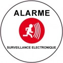 Etiqueta engomada de la alarma de vigilancia electrónica 4