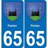 65 Paréac-aufkleber plakette ez stadt