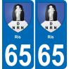 65 Ris-aufkleber plakette ez stadt