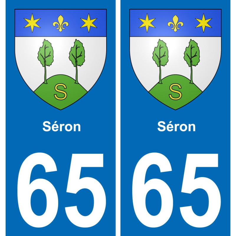 65 Séron adesivo piastra di registrazione city