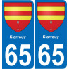 65 Siarrouy adesivo piastra di registrazione city