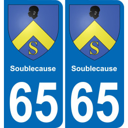 65 Soublecause-aufkleber plakette ez stadt