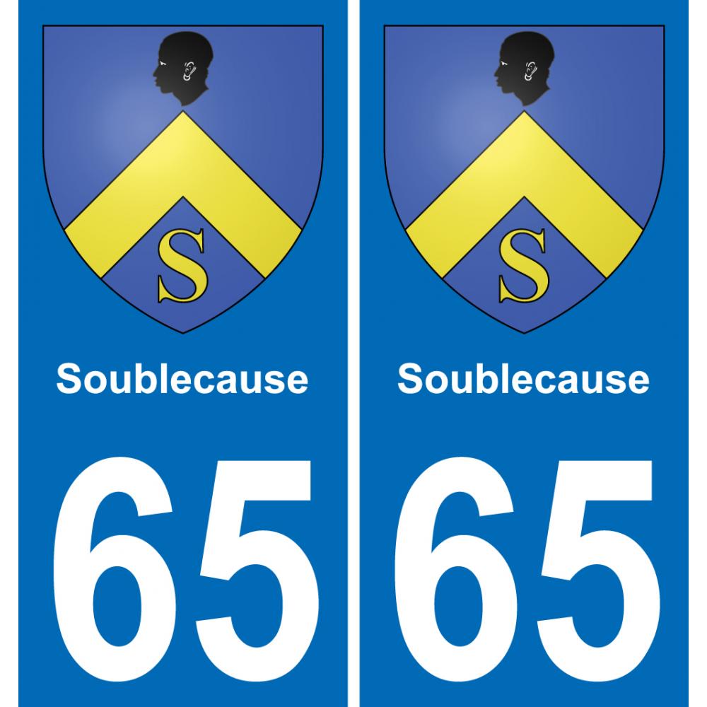 65 Soublecause-aufkleber plakette ez stadt
