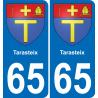 65 Tarasteix adesivo piastra di registrazione city