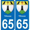 65 Tilhouse-aufkleber plakette ez stadt
