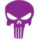 punisher tête de mort pour casque 6851 autocollant adhésif sticker