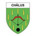 Châlus Sticker wappen, gelsenkirchen, augsburg, klebender aufkleber