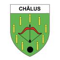 Stickers coat of arms Châlus adhesive sticker