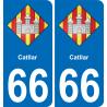 66 Catllar-aufkleber plakette ez stadt