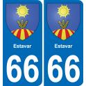 66 Estavar adesivo piastra di registrazione city
