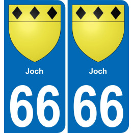 66 Joch-aufkleber plakette ez stadt