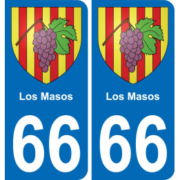 66 Los Masos-aufkleber plakette ez stadt