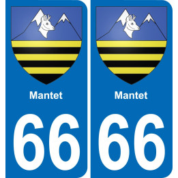 66 Mantet-aufkleber plakette ez stadt
