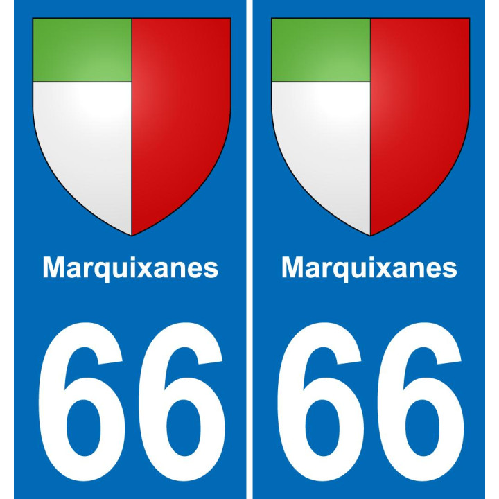 66 Marquixanes-aufkleber plakette ez stadt
