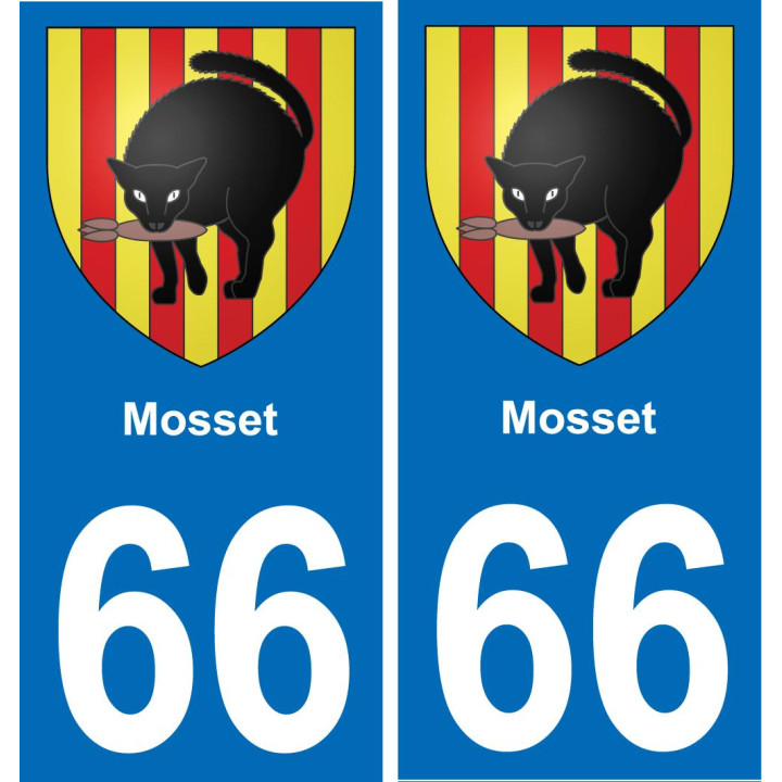 66 Mosset-aufkleber plakette ez stadt