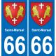 64 Pau autocollant sticker plaque immatriculation auto ville